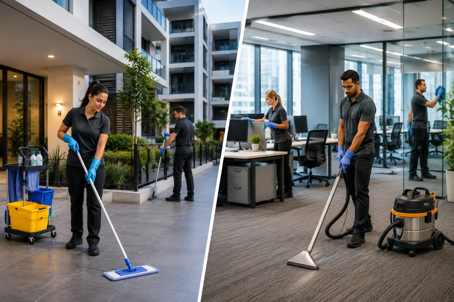 Body Corporate Cleaning and Commercial Cleaning